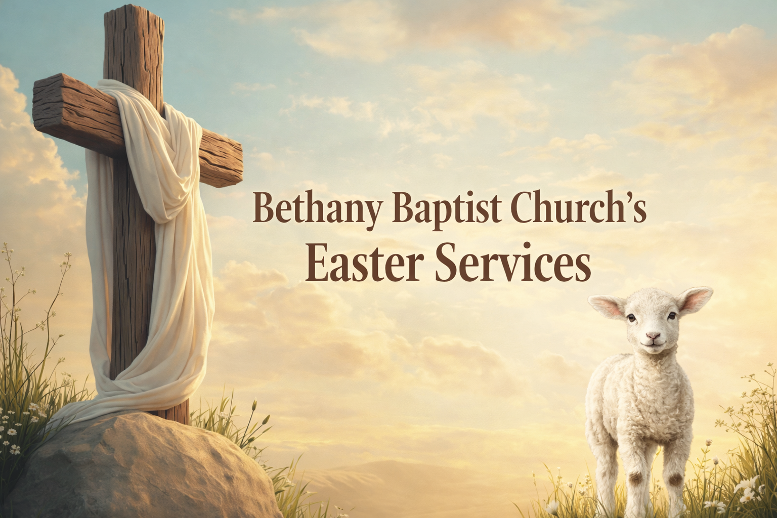 Bethany Baptist Church Announces Easter Sunday Services