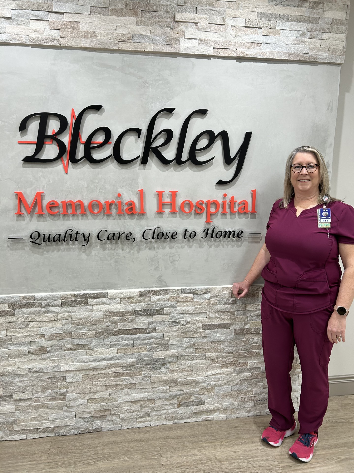 Fountain finds her calling in the lab at Bleckley Memorial Hospital