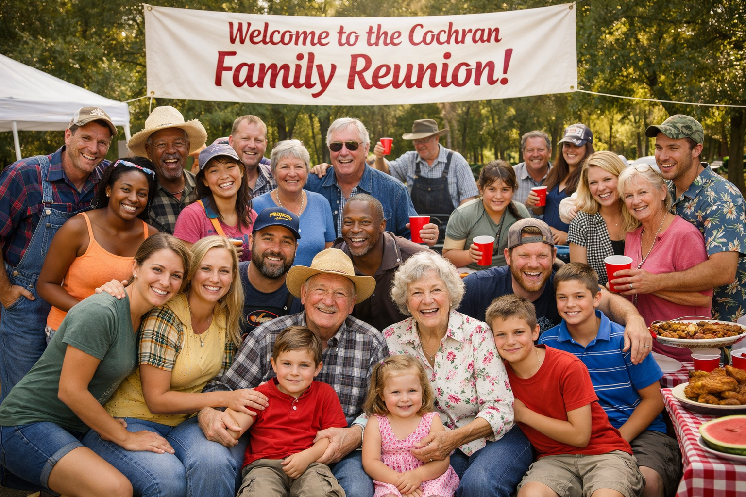 Becky Holland: In Cochran, you’re someone’s cousin.