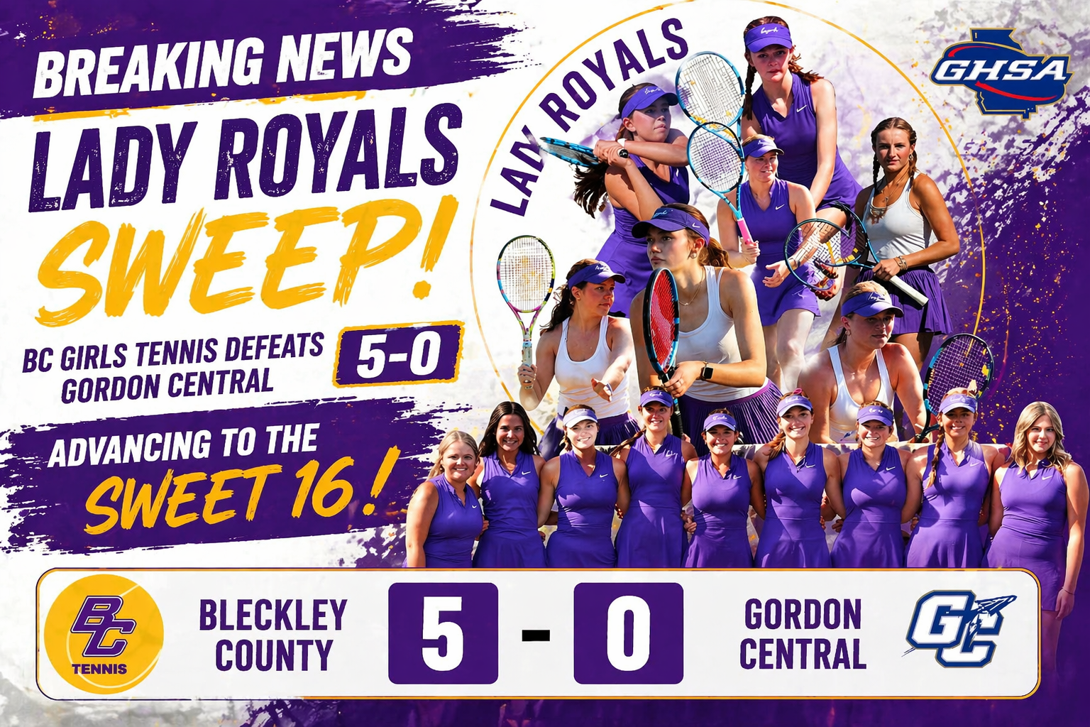 BREAKING: Lady Royals Power Into Sweet 16