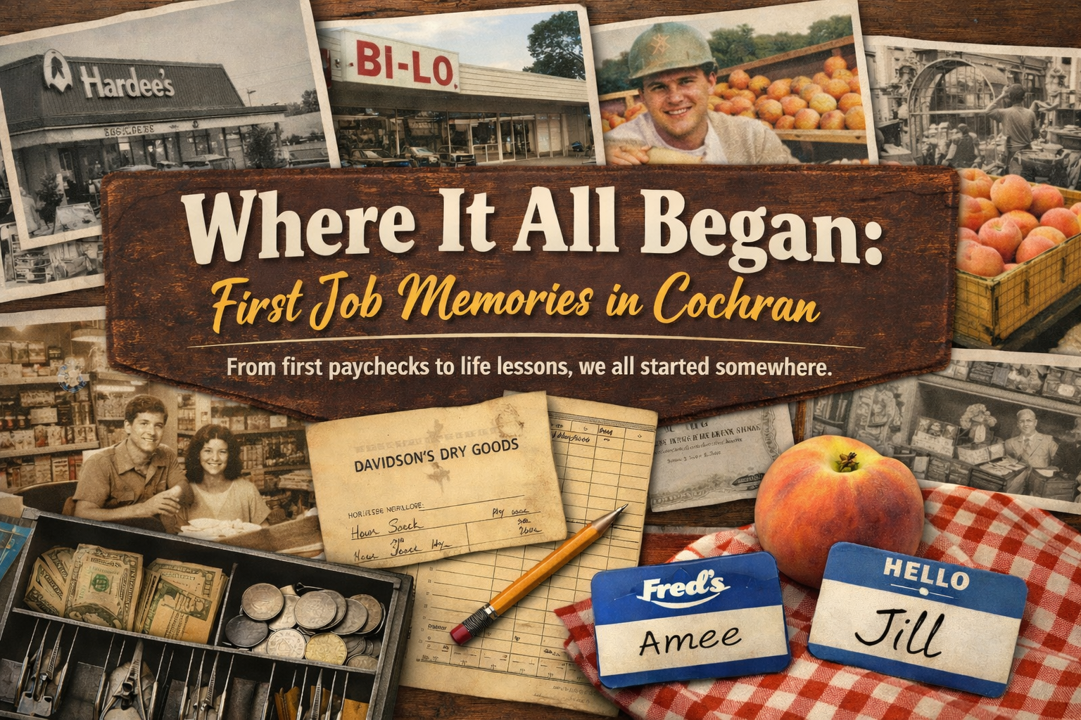 Where It All Began: First Job Memories in Cochran
