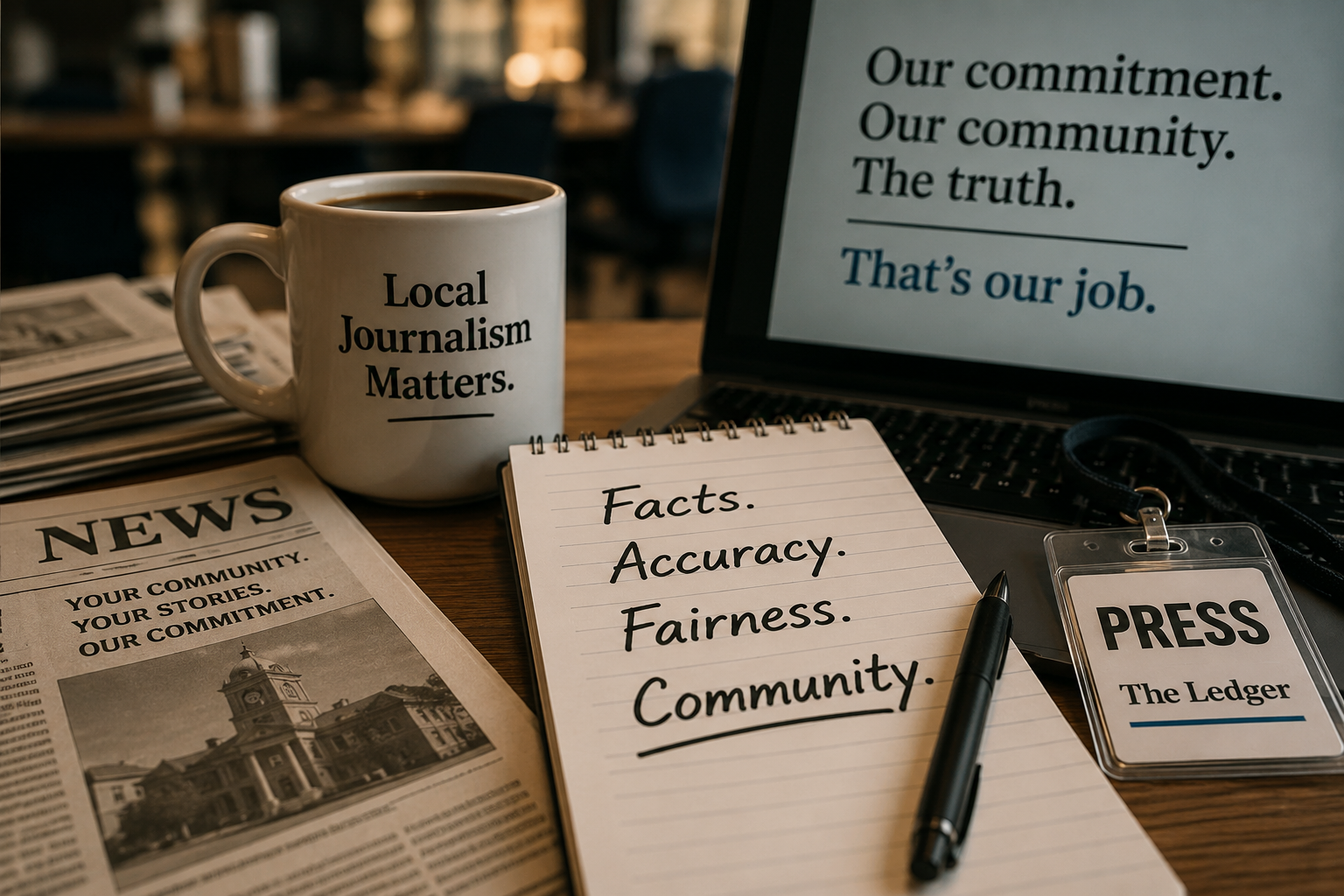 Becky Holland: Local journalism is not always comfortable journalism.