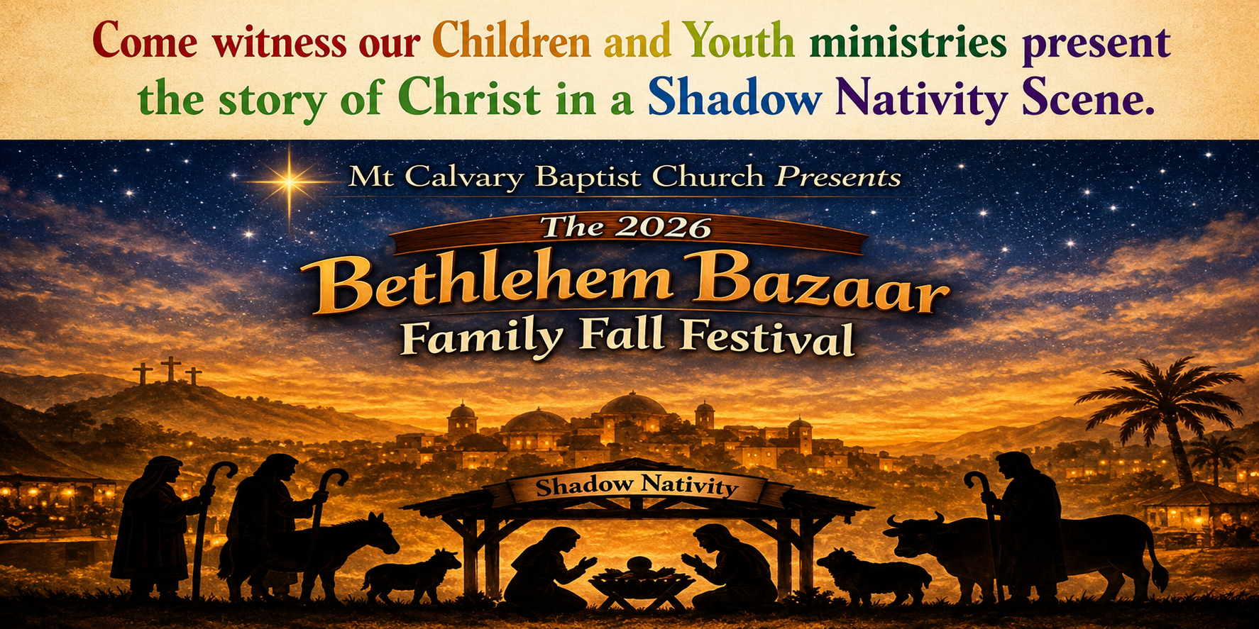 Mt. Calvary Baptist Church Seeking Vendors for Bethlehem Bazaar Family Fall Festival