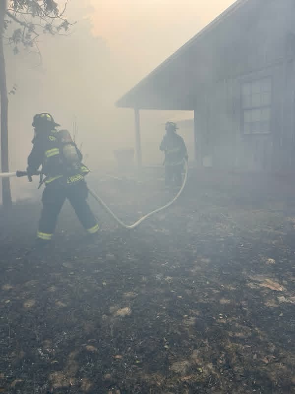 Cochran firefighters answer the call in Brantley County wildfires