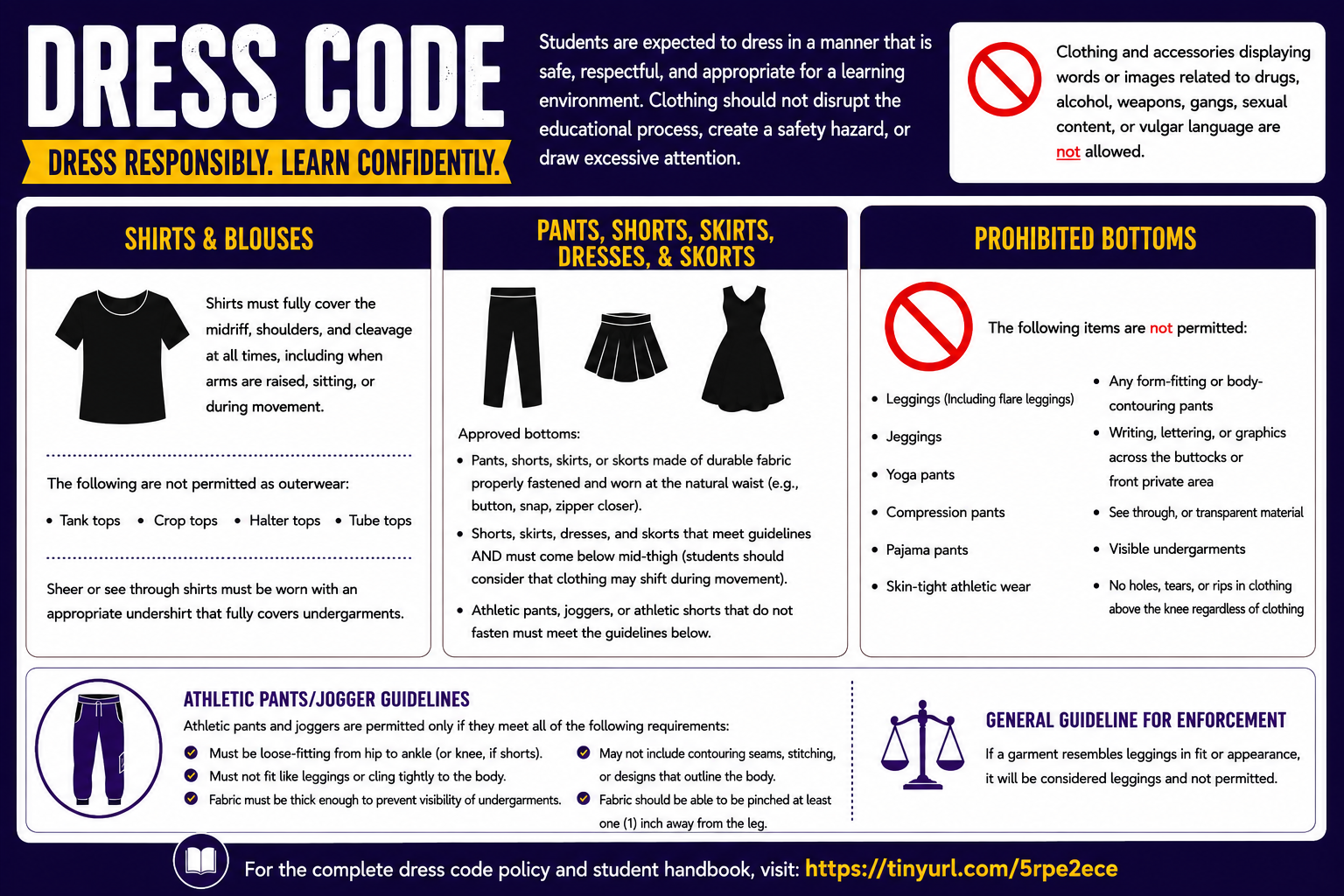 BCMS Updates Dress Code Ahead of New School Year