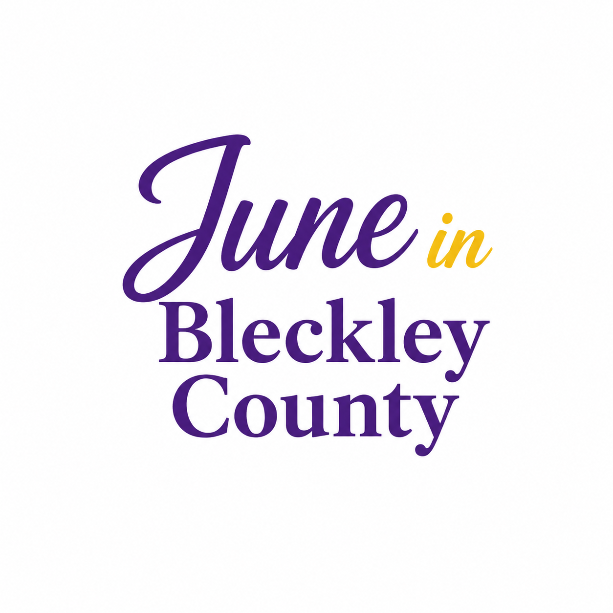 June Calendar Packed with Community Events Across Bleckley County