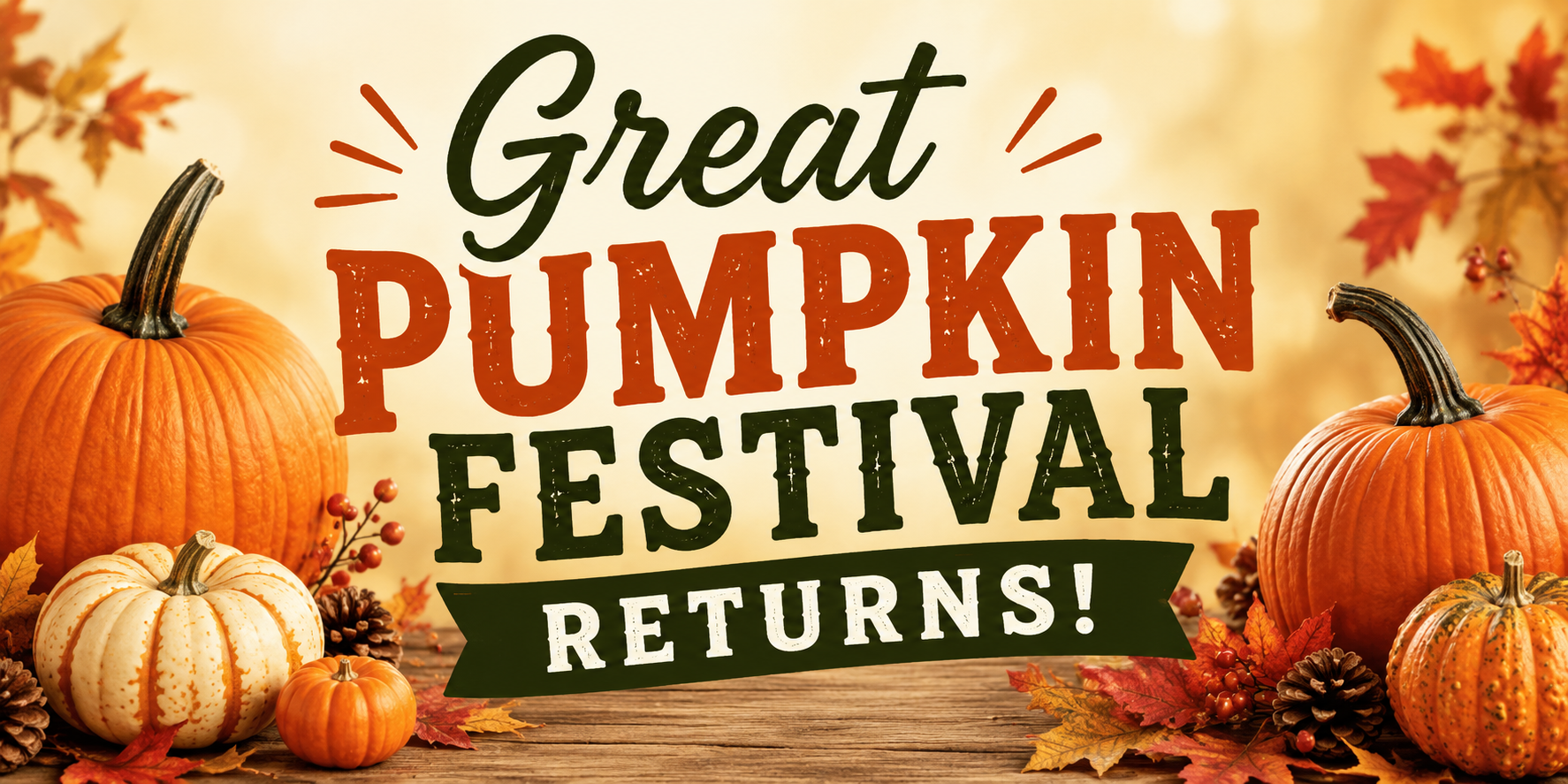 The Great Pumpkin Festival Is Coming Home
