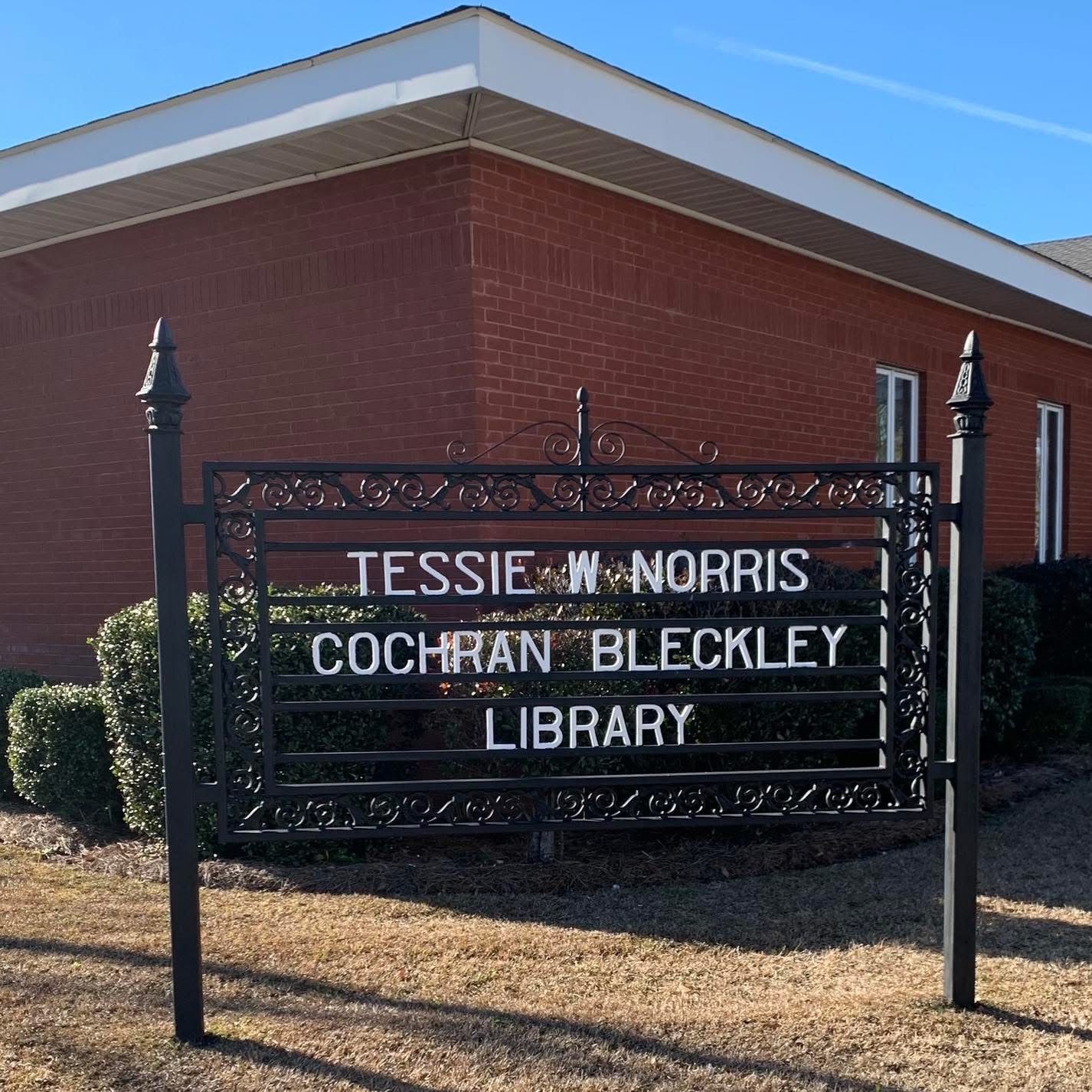 Tessie W. Norris -Bleckley County Library Seeking New Branch Manager