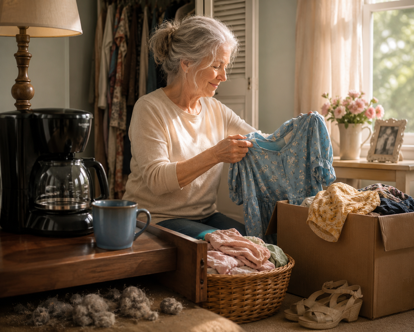 Patricia McClellan: Dust Bunnies, Coffee Pots and Second Chances