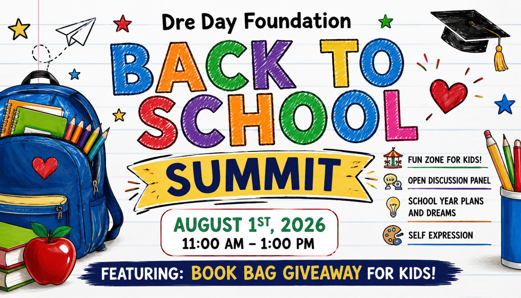 Dre Day Foundation to Host Back-to-School Summit Aug. 1