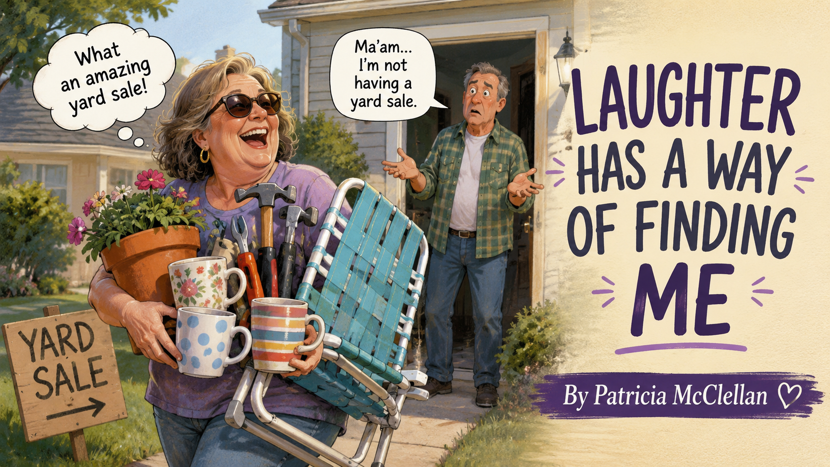 Patricia McClellan: Laughter Has a Way of Finding Me