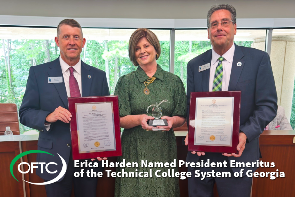 Erica Harden Named President Emeritus of Technical College System of Georgia