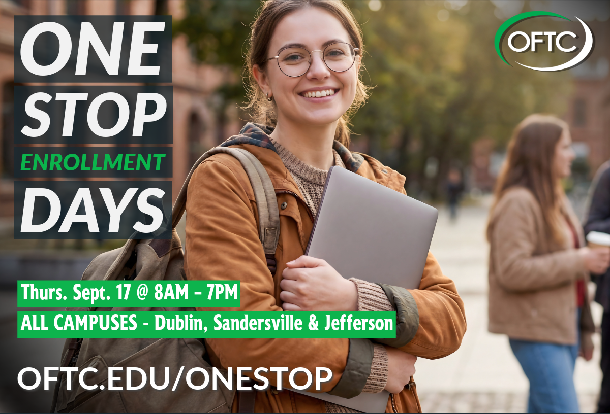 OFTC to Host One Stop Enrollment Day for Fall Minimester Sept. 17