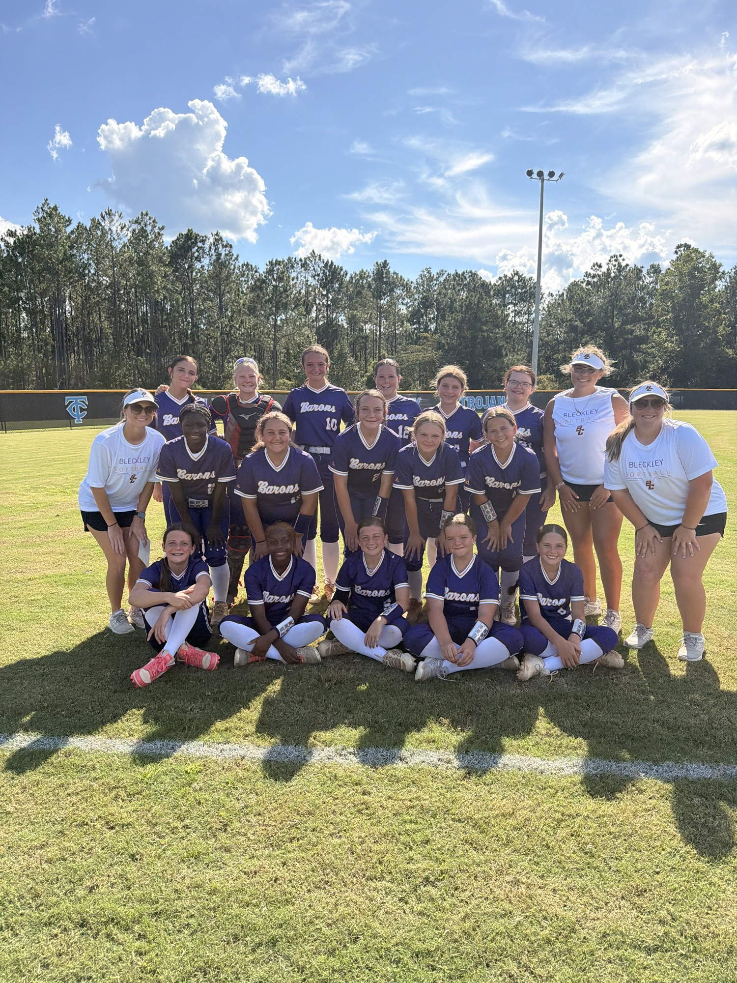 Telfair Pulls Away Late to Defeat BCMS Lady Barons