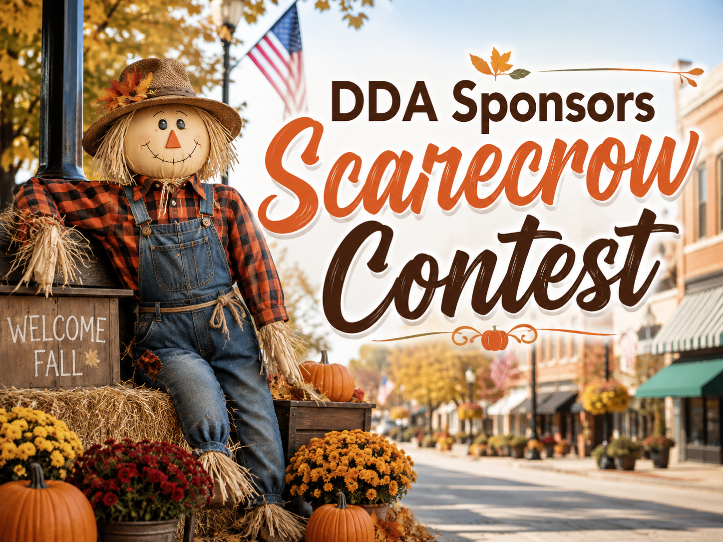 Downtown Cochran Scarecrow Decorating Contest Returns for 2026