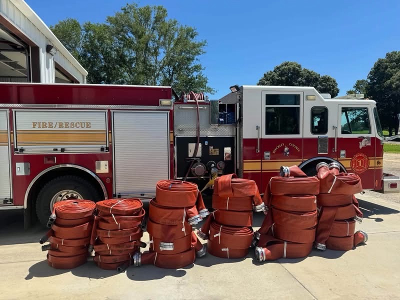 BCFD uses fireworks tax grant to purchase new fire hose