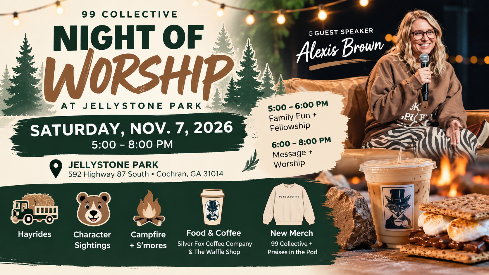 99 Collective to Host Night of Worship at Jellystone Park Nov. 7