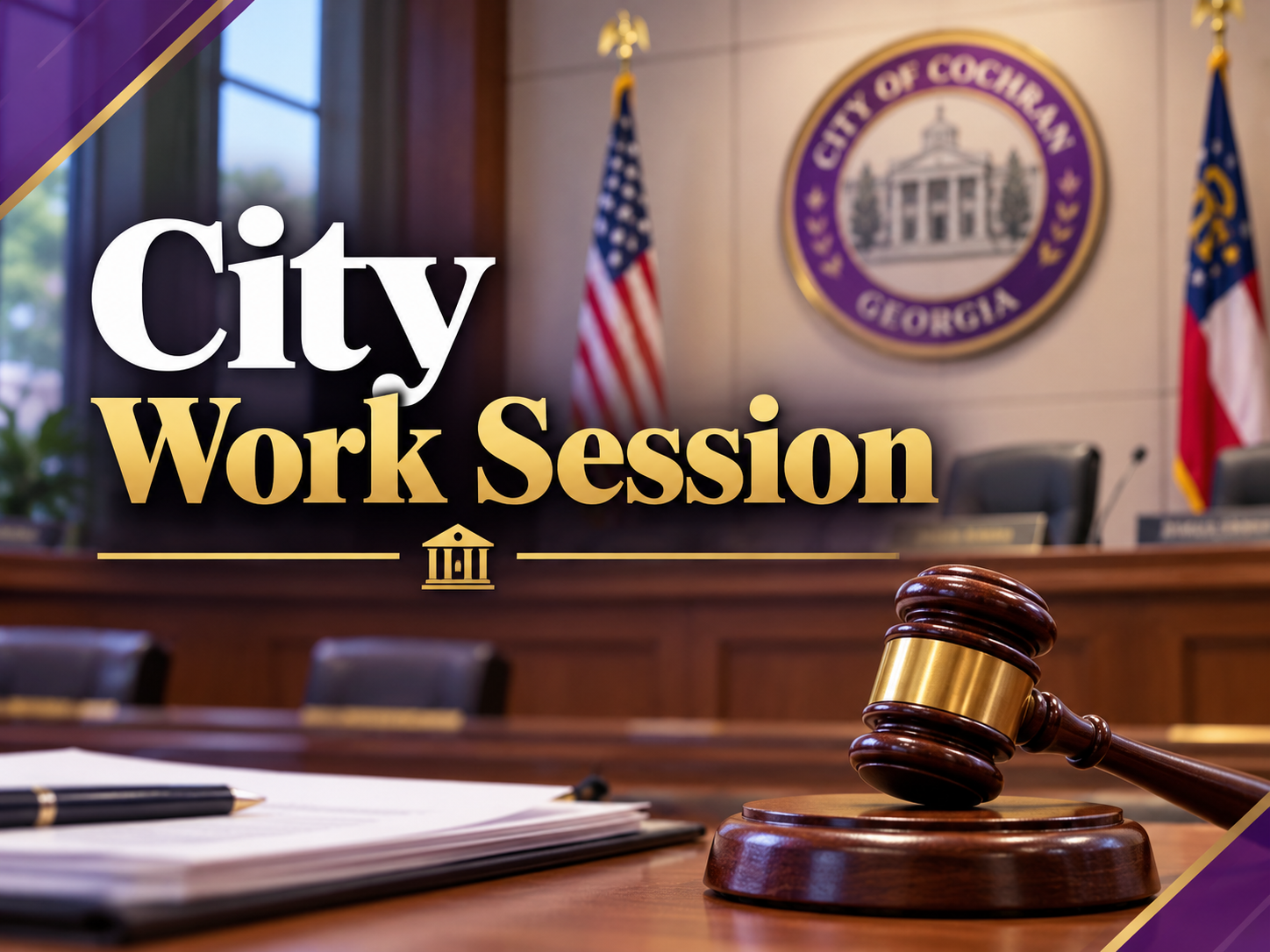 Cochran Council Publishes Oct. 8 Work Session Agenda Early; Gas Rebates, Comprehensive Plan Among Topics