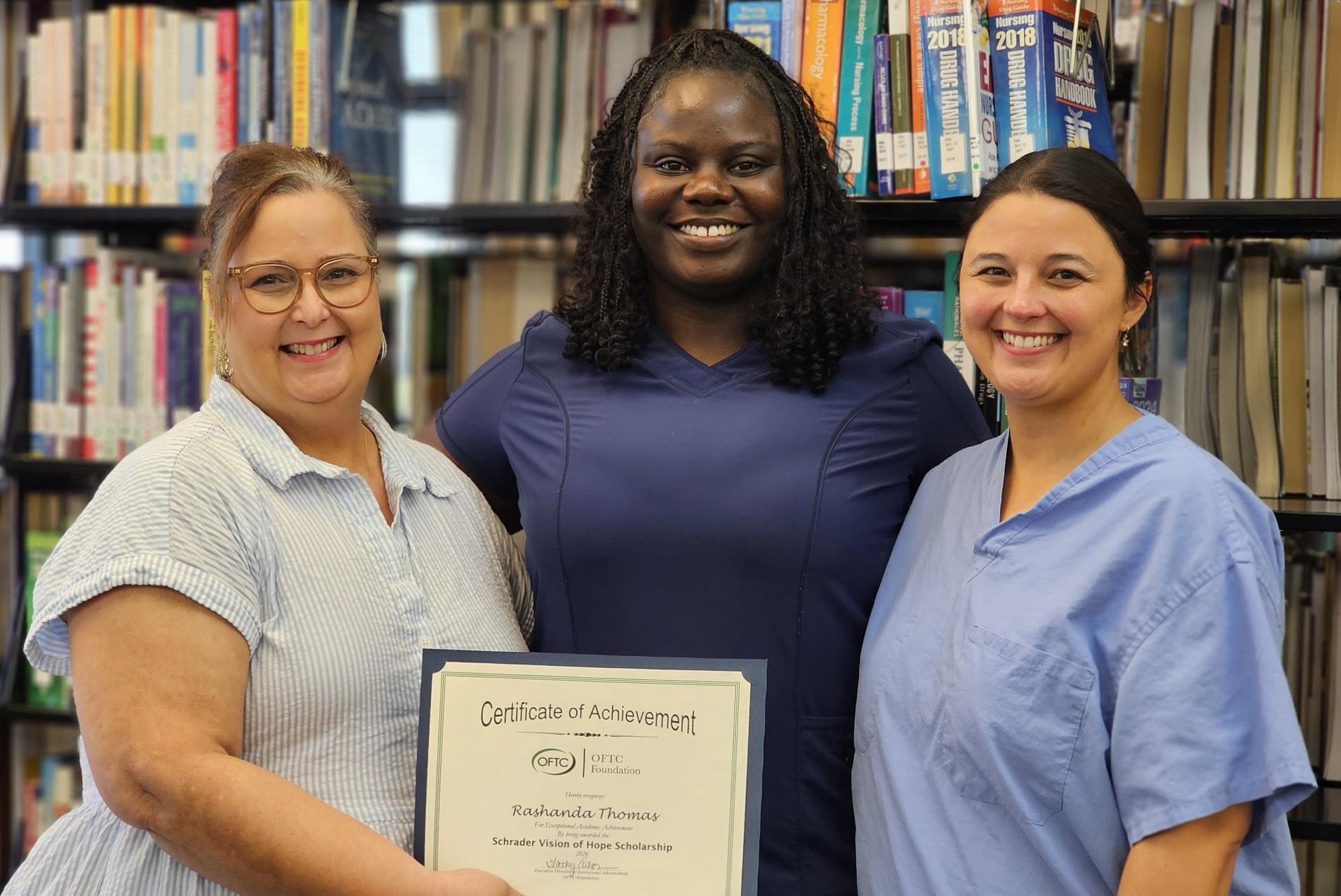 Cochran Family’s Scholarship Among Awards Presented to OFTC Students for Fall Semester